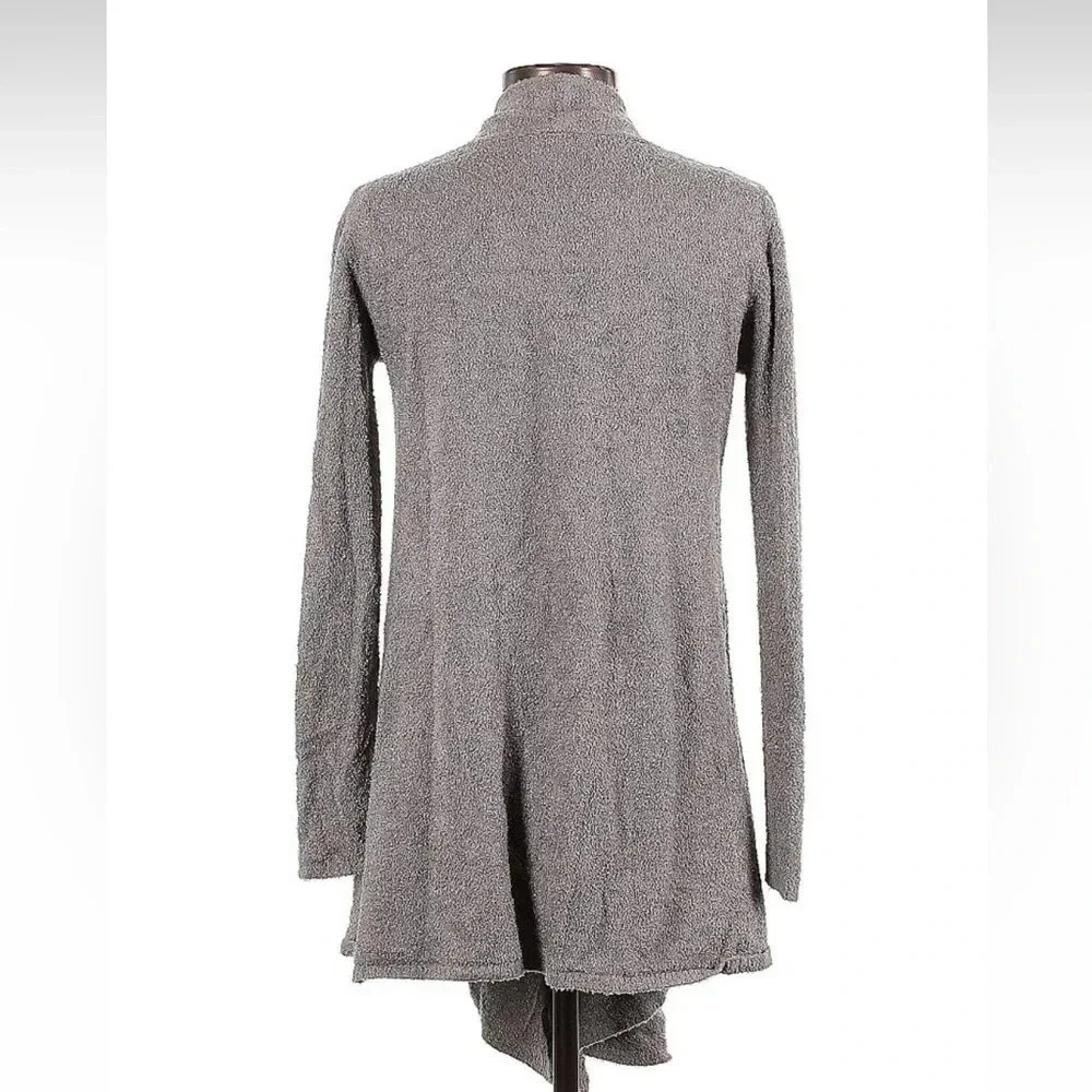 Barefoot Dreams Grey Cozy Chic Lite Knit Wrap Cardigan Size S/M Small Medium - Picture 3 of 3